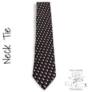 Mario Andretti V Foundation Rocket Ship Necktie